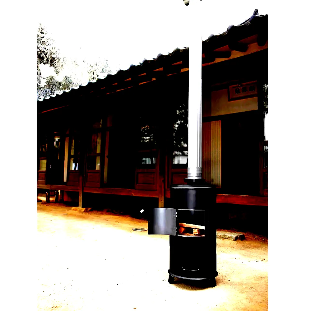 꾸버스 G-1 화목난로 캠핑 장작 나무 펠렛 가정용 업소용 소형 야외용 이미지 4