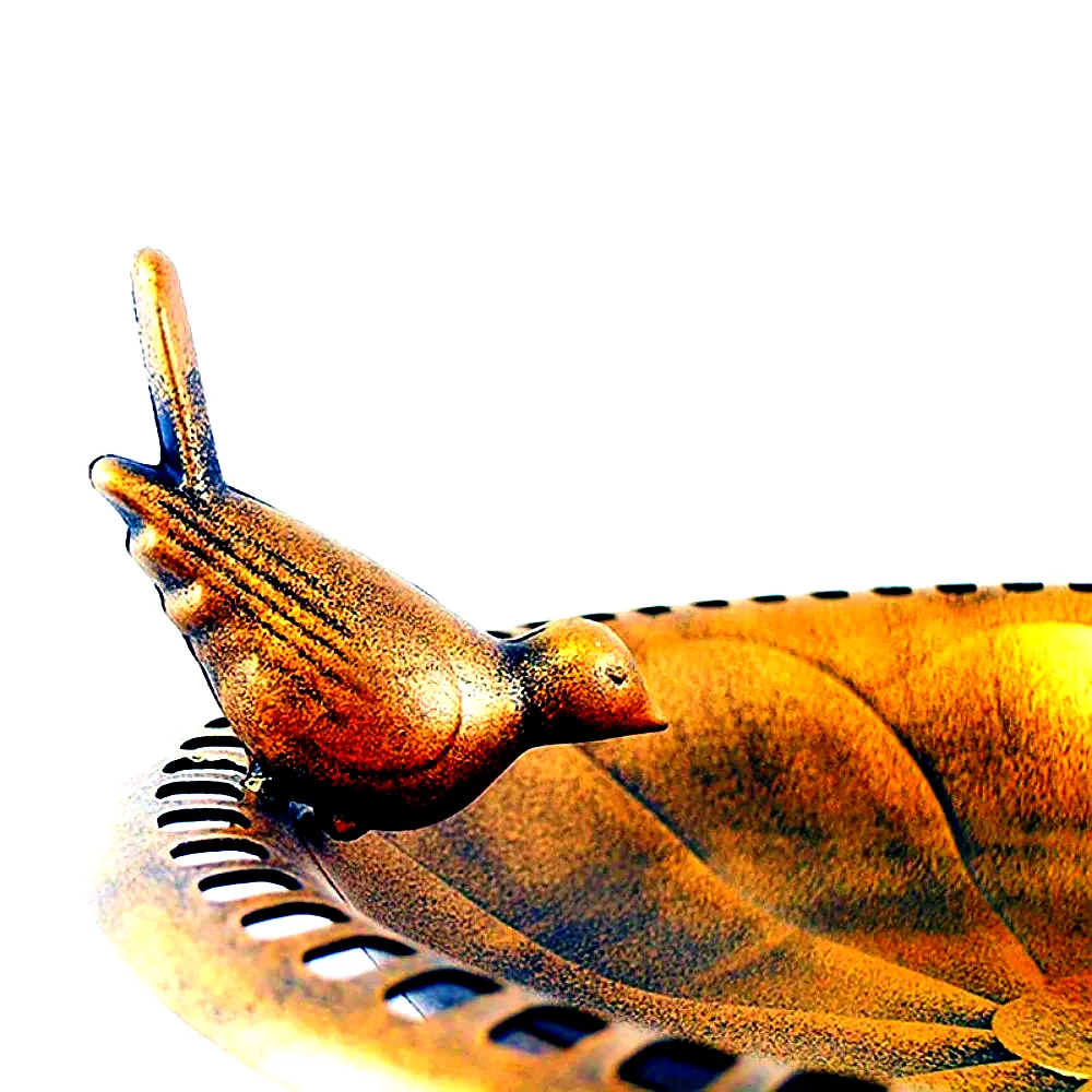 새 물그릇 먹이통 목욕통 정원 욕조 앵무새 야생 피딩 트레이 이미지 1