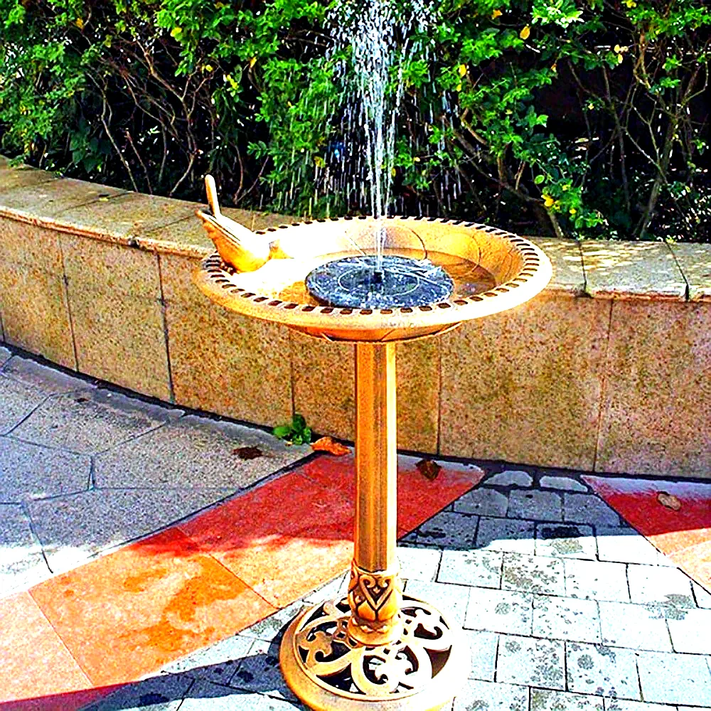 새 물그릇 먹이통 목욕통 정원 욕조 앵무새 야생 피딩 트레이 이미지 3